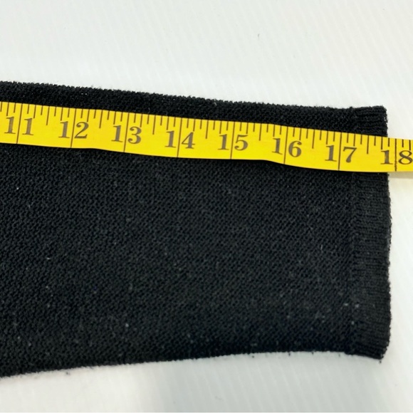 Vtg 90s Duster Cardigan‎ Long Sweater Medium Knit Whimsigoth Y2K Witchy Hippie - Picture 7 of 9